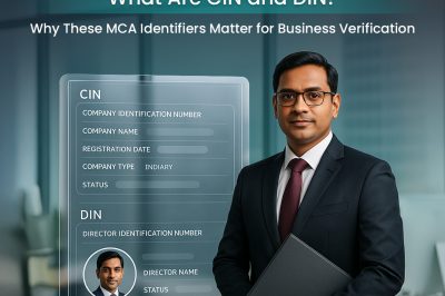 What Are CIN and DIN? Why These MCA Identifiers Matter for Business Verification