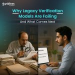 A comparison of outdated manual resume verification with modern digital verification using real-time APIs.