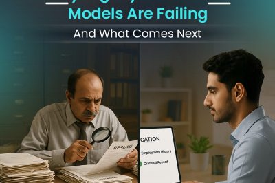 Why Legacy Verification Models Are Failing — And What Comes Next