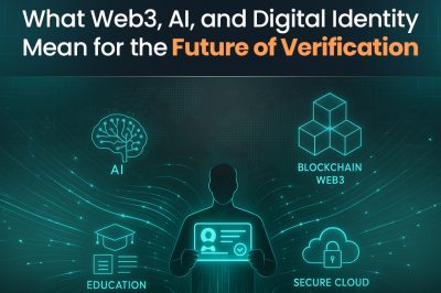 What Web3, AI, and Digital Identity Mean for the Future of Verification