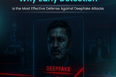 Why Early Detection Is the Most Effective Defense Against Deepfake Attacks