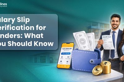 Salary Slip Verification for Lenders: What You Should Know