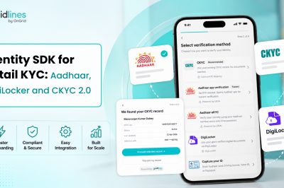 Identity SDK for Retail KYC: Aadhaar, DigiLocker and CKYC 2.0